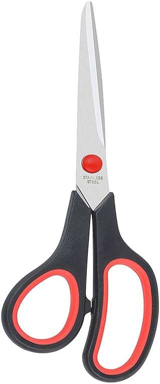 Scissors All Purpose for Office Heavy Duty, 8" Scissors Bulk Pack of 12 for Home Craft Sewing Fabric Supplies, High/Middle School Student Teacher Scissor,Right/Left Handed - Image 7