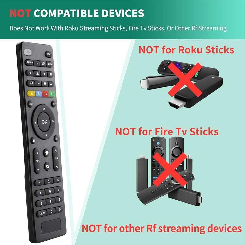 Universal TV Remote Control for Samsung,Hisense,LG,TCL,Philips,Sony,Insignia,Toshiba,Vizio Smart TVs and More Brand,(Compatible with Streaming Players,DVD/Blu-ray Players and Sound Bar Audio) - Image 4