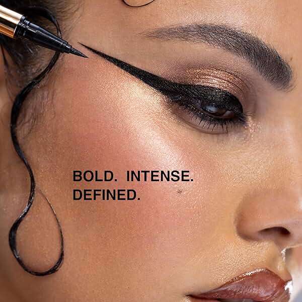SELESTIA BEAUTY Black Liquid Eyeliner Pencil Queen Cobra – Long-Lasting – Quick-Drying, No Flaking – Thin Applicator & Intense Color – 0.016 fl.oz - Image 2
