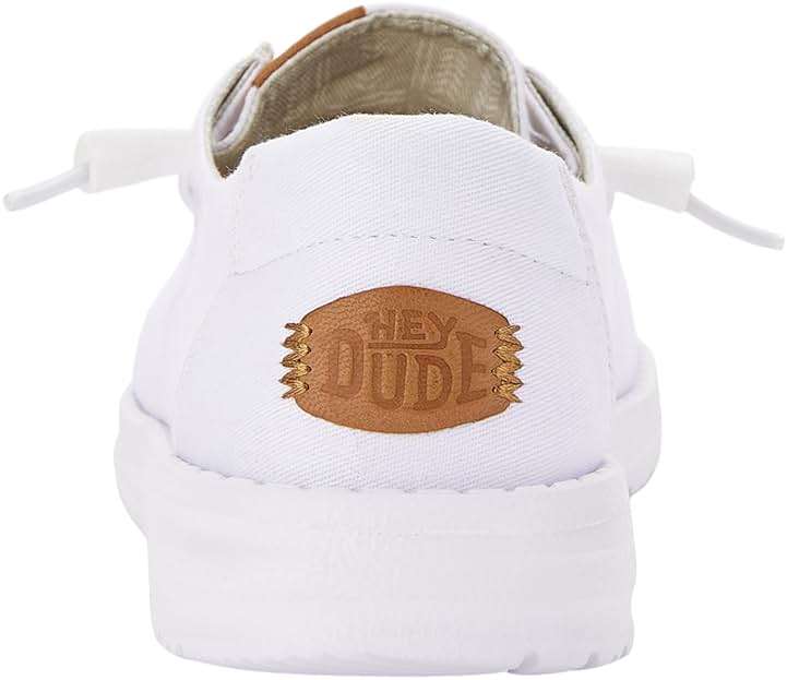 HEYDUDE Wendy Stretch Canvas Women’s Shoes, Women’s Slip-on Loafers, Comfortable & Light-Weight - Image 3