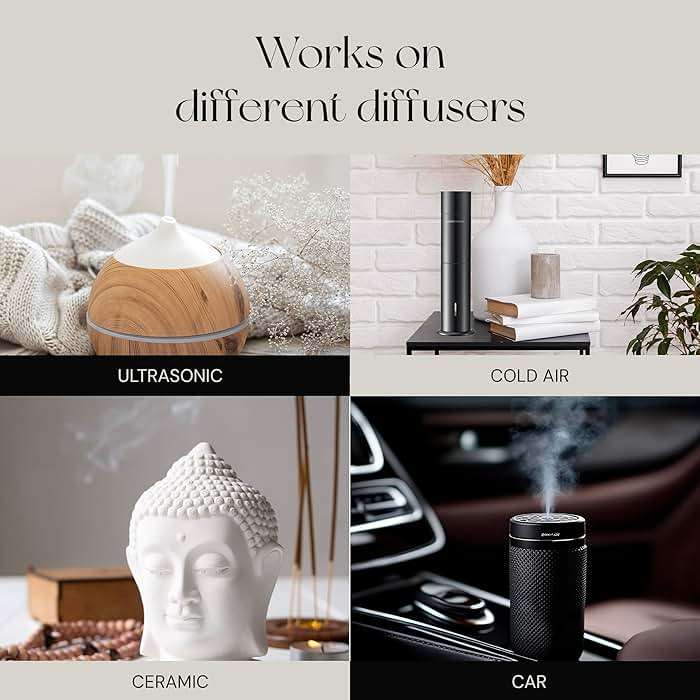 SCENTEMOTION Santal Essential Oils for Diffuser | Aromatherapy Fragrance Oil with Notes of Sandalwood, Musk, & Papyrus | Luxury Scent Oil | 4.05 fl oz, 120ml - Image 5