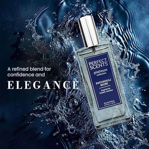 Perfect Scents Fragrances | Inspired by Creed’s Aventus | Platinum Collection | Patchouli Musk | Men’s Eau de Parfum | CLEAN, Vegan, Paraben & Phthalate Free | Never Tested on Animals | 3.4 Fl Oz - Image 2