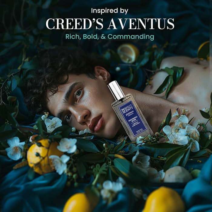 Perfect Scents Fragrances | Inspired by Creed’s Aventus | Platinum Collection | Patchouli Musk | Men’s Eau de Parfum | CLEAN, Vegan, Paraben & Phthalate Free | Never Tested on Animals | 3.4 Fl Oz - Image 4