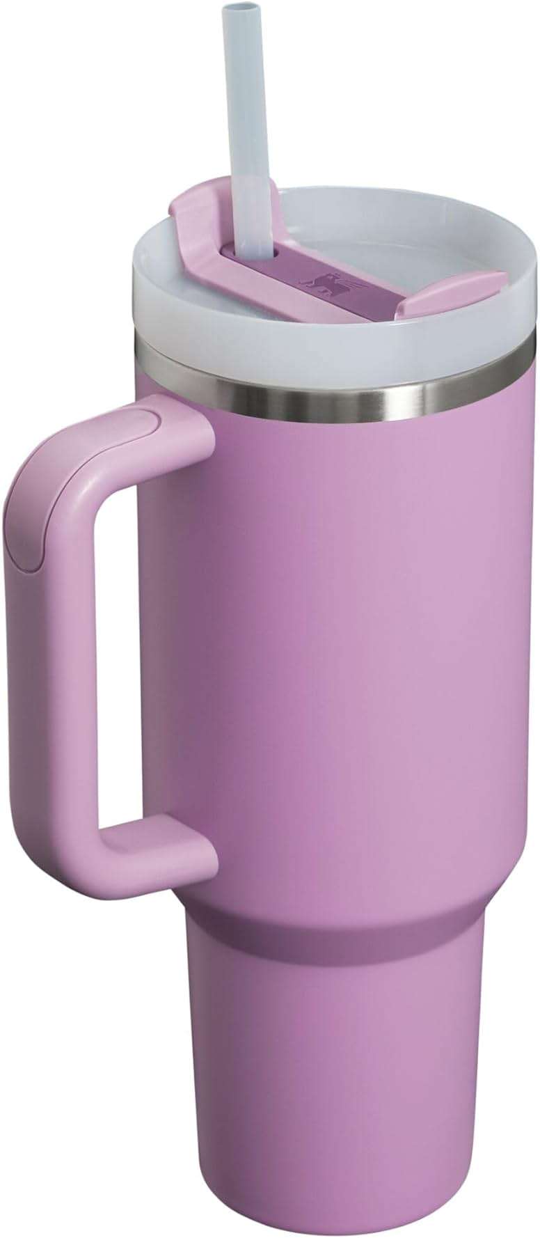 STANLEY Quencher H2.0 Tumbler with Handle and Straw 40 oz | Flowstate 3-Position Lid | Cup Holder Compatible for Travel | Insulated Stainless Steel Cup | BPA-Free | Lilac - Image 3