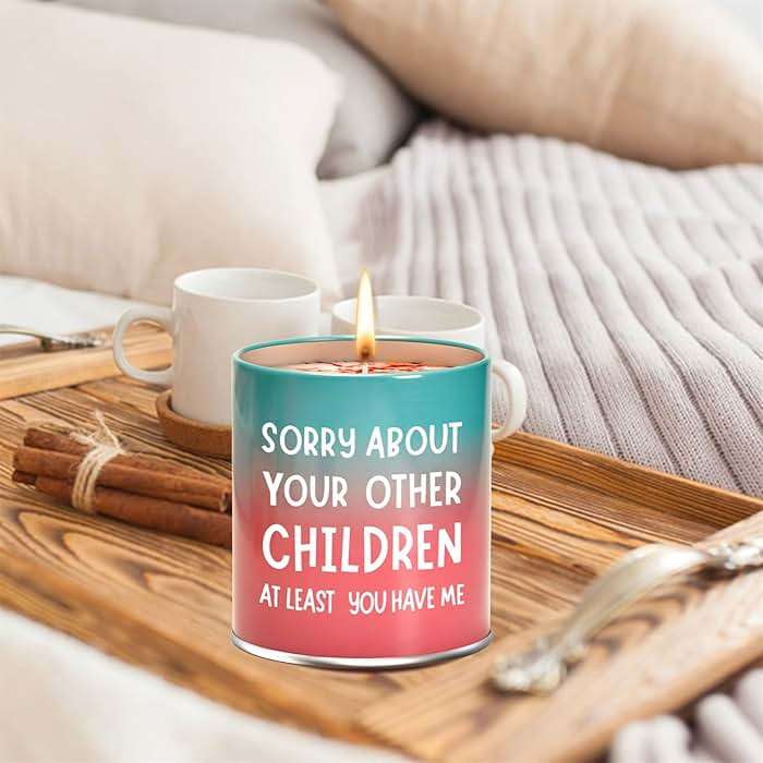Christmas Birthday Gifts for Mom from Daughter Son Kids, Stocking Stuffers Mothers Day Gifts for Mom, Funny Gift Ideas, Anniversary Mother Presents,9oz Scented Candles - Image 2