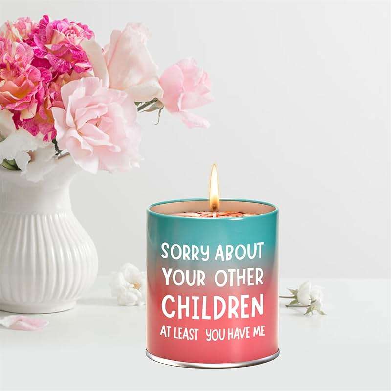 Christmas Birthday Gifts for Mom from Daughter Son Kids, Stocking Stuffers Mothers Day Gifts for Mom, Funny Gift Ideas, Anniversary Mother Presents,9oz Scented Candles - Image 3