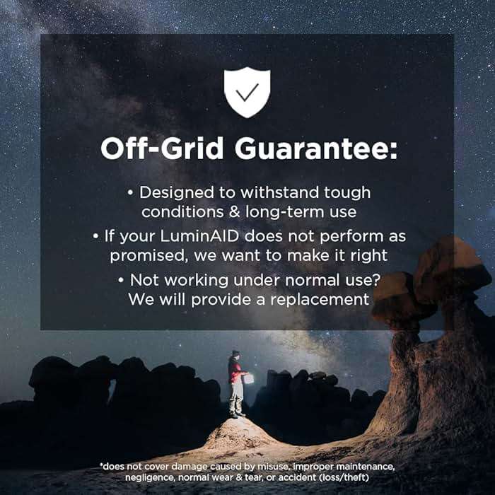 LuminAID Survivor Solar Lantern with Dual Phone Charger - Inflatable LED Lamp for Camping, Hiking and Travel - Emergency Light for Power Outages, Hurricane, Survival Kits - Image 6