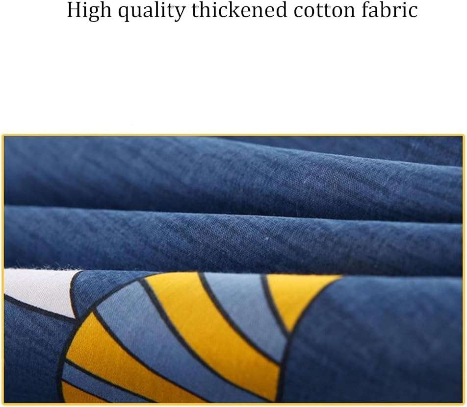DAZULI Futon Floor Mattress Cover with Zipper 100% Cotton Cover for Traditional Shikibuton Futon Mattress Soft Washable Tatami Mat Protective Cover Dust Cover(Size:100x200 cm/39x79in,Color:B) - Image 2