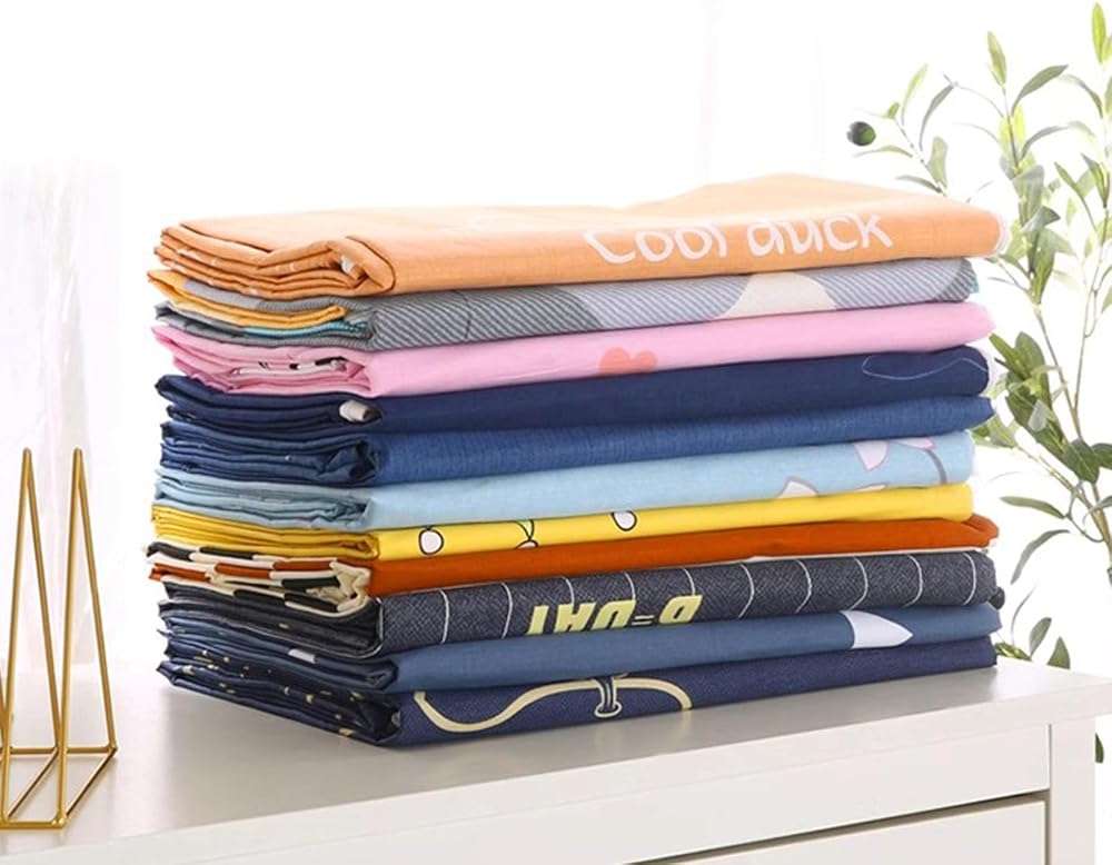 DAZULI Futon Floor Mattress Cover with Zipper 100% Cotton Cover for Traditional Shikibuton Futon Mattress Soft Washable Tatami Mat Protective Cover Dust Cover(Size:100x200 cm/39x79in,Color:B) - Image 7