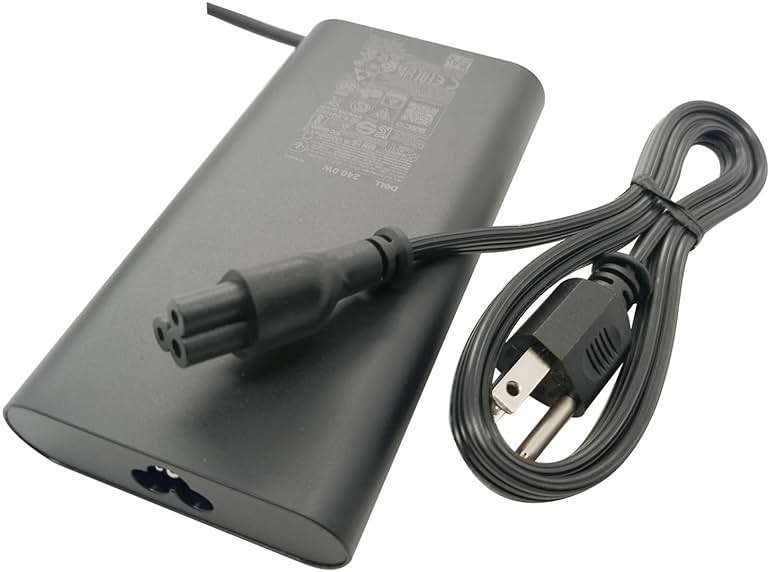Dell GaN Laptop Charger 240W Watt Barrel 7.4mm tip AC Power Adapter - Precision 7670 7680 7770 7780,Alienware M15 R7,X16,X17 R2,X15 R2,M17 R5 - Image 5