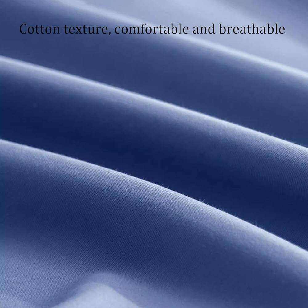 DAZULI Japanese Futon Cover Cotton Cover for Traditional Shikibuton Washable Tatami Mattress Cover Protector Sleeping Pad Soft Cover for Floor with Zipper(Size:120x200 cm/47x79in,Color:A) - Image 4