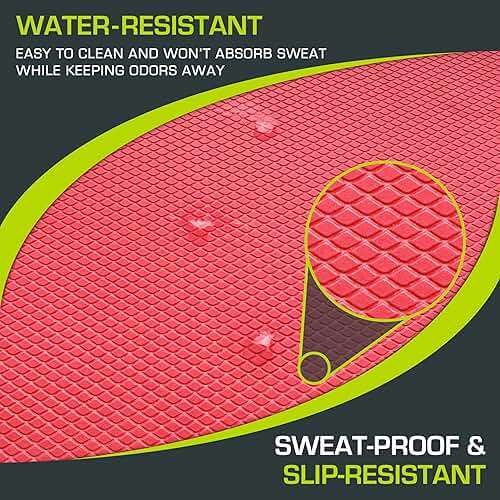 ProsourceFit Exercise Balance Pad, Non-Slip Cushioned Foam Mat & Knee Pad for Fitness and Stability Training, Yoga, Physical Therapy - Image 4