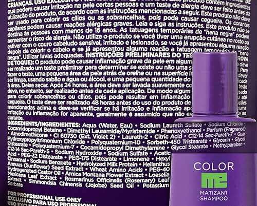 KUUL MATIZANT SHAMPOO 33.81 oz - PURPLE SHAMPOO - (MATIZANTE CABELLOS CANOS RUBIOS O DECOLORADOS COLOR DEL LIQUIDO = MORADO) - 1000 ML - Image 6
