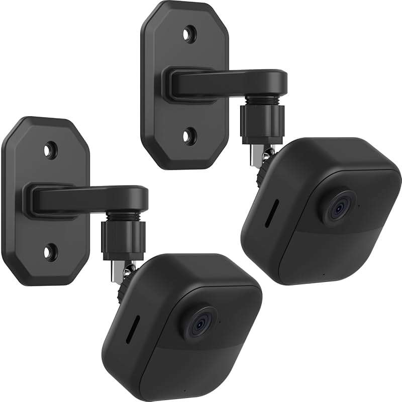 2 Pack 360 Degree Adjustable Adhesive Mount for All-New Blink Outdoor (4th Gen,3rd Gen) Blink XT / XT2, Blink Mini Camera Mounting Bracket, Wall Mount - Image 1