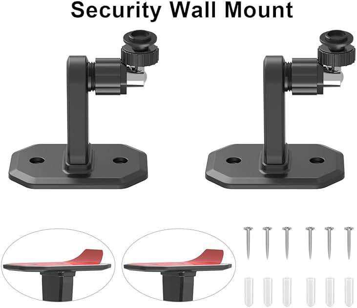 2 Pack 360 Degree Adjustable Adhesive Mount for All-New Blink Outdoor (4th Gen,3rd Gen) Blink XT / XT2, Blink Mini Camera Mounting Bracket, Wall Mount - Image 7