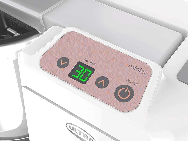 Ultra Mini T Table Top 1.25L Stone Wet Grinder with Atta Kneader & Digital Timer, 110-volt - Image 6