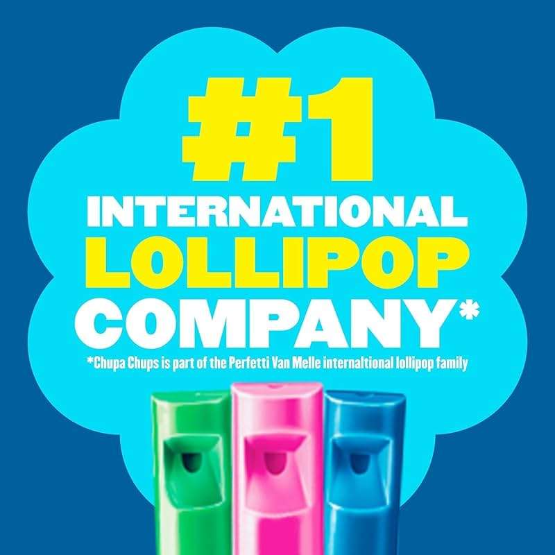 Chupa Chups Melody Pops, Assorted Flavors, Whistle Lollipops, Individually Wrapped Candy, 30 count - Image 6