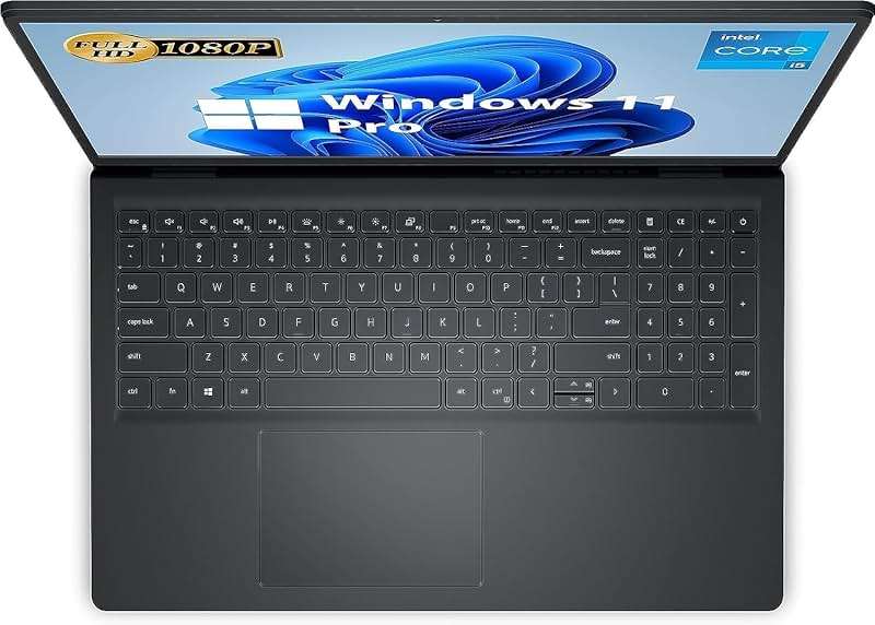 Dell 2023 Inspiron 15 Business Laptop, 15.6" 1920x1080 FHD, 12th Gen Intel i5-1235U 4.4 GHz,16G RAM, 512G SSD, Win 11 Pro, Webcam, Bluetooth, Carbon Black - Image 9