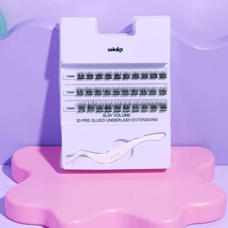 Ardell Winks Press On Eyelash Extensions, Volume - DIY Clusters, 30 Individual Lashes, Natural Look with Applicator, 1 Pack - Image 4