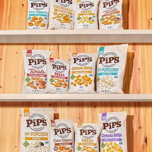 Pip's Heirloom Snack Mini Popcorn Kernels – 44 oz Jar | Non-GMO, Vegan, Gluten Free Snacks, Healthy Unpopped Popcorn - Image 7