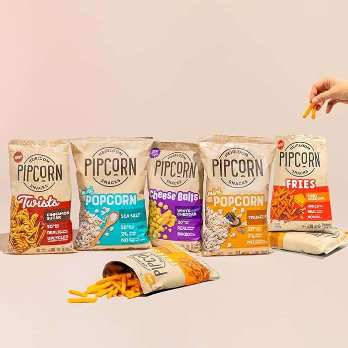 Pip's Heirloom Snack Mini Popcorn Kernels – 44 oz Jar | Non-GMO, Vegan, Gluten Free Snacks, Healthy Unpopped Popcorn - Image 10