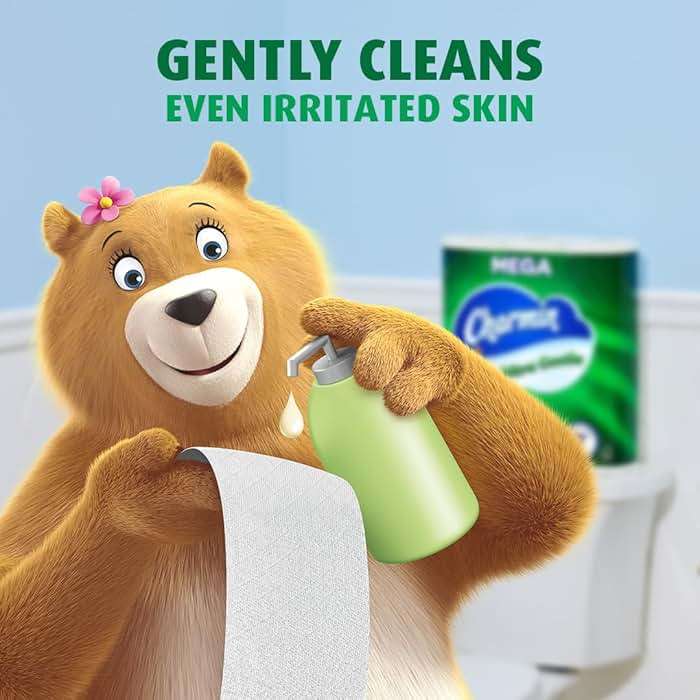 Charmin Ultra Gentle Toilet Paper, 24 Mega Rolls (Equivalent to 96 Regular Rolls),White - Image 3