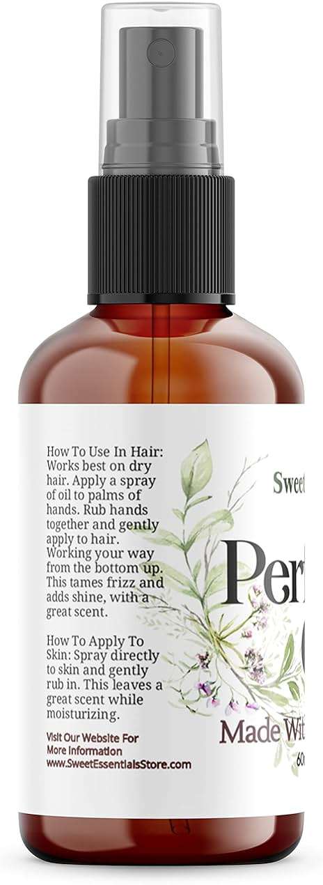 Sweet Essentials BACCARAT ROUGE-540 - (MFK Type), Fragrance - Perfume Oil, Made with Organic Oils, 2oz, Spray on Perfume Hair & Body Oil - Alcohol, Silicone & Preservative Free - Image 4