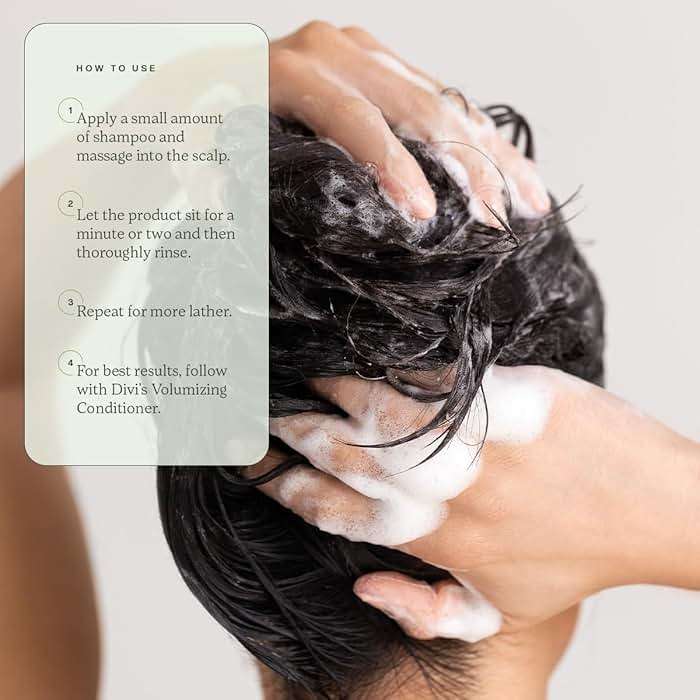 Divi Volumizing Shampoo for Women and Men - Lightweight Volume Shampoo for Fine Hair - Formulated to Cleanse, Nourish and Balance the Scalp - Image 6