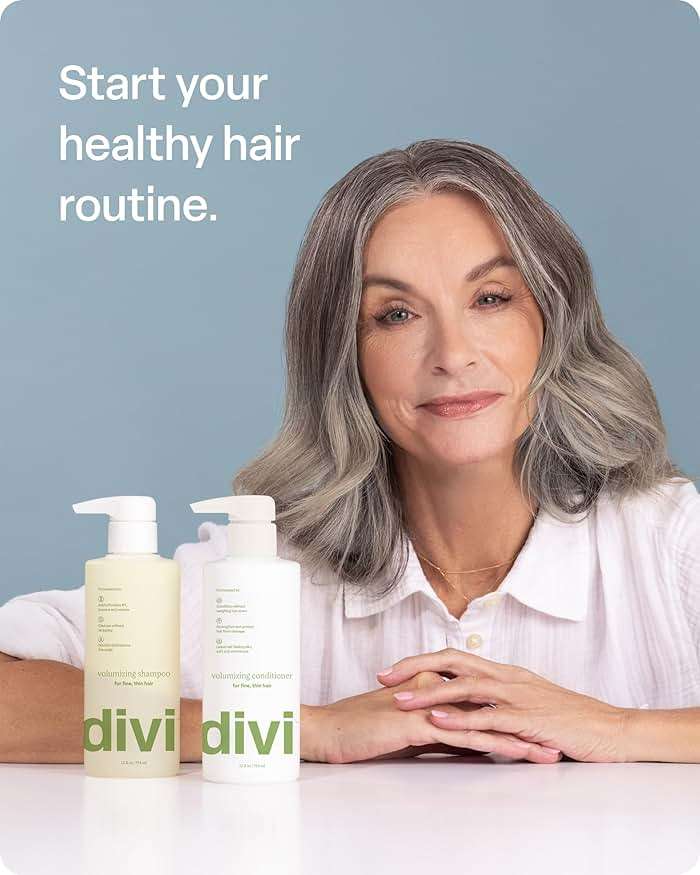 Divi Volumizing Shampoo for Women and Men - Lightweight Volume Shampoo for Fine Hair - Formulated to Cleanse, Nourish and Balance the Scalp - Image 9