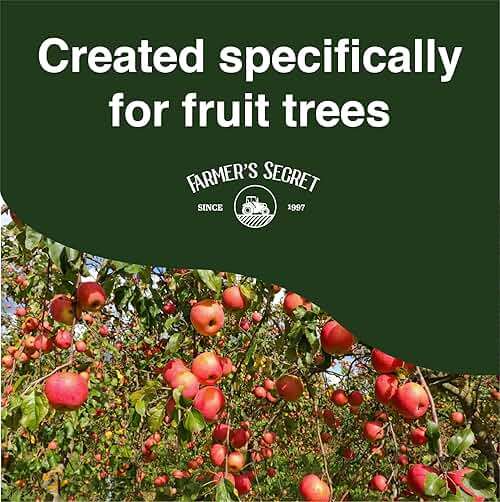 Farmer's Secret Fruit Tree Booster Fertilizer (32oz) - Super Concentrated and Phosphorus Rich - Formulated for All Fruit Trees Including Peach, Banana, and Apple - Image 5