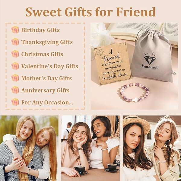 Christian Easter Gifts for Women, Easter Basket Stuffers Religious Cross Bracelet Gifts for Women/Daughter/Friend/Sister/Grandma/Granddaughter/Godmother/Her, Inspirational Birthday Faith Based Jesus Jewelry - Image 6