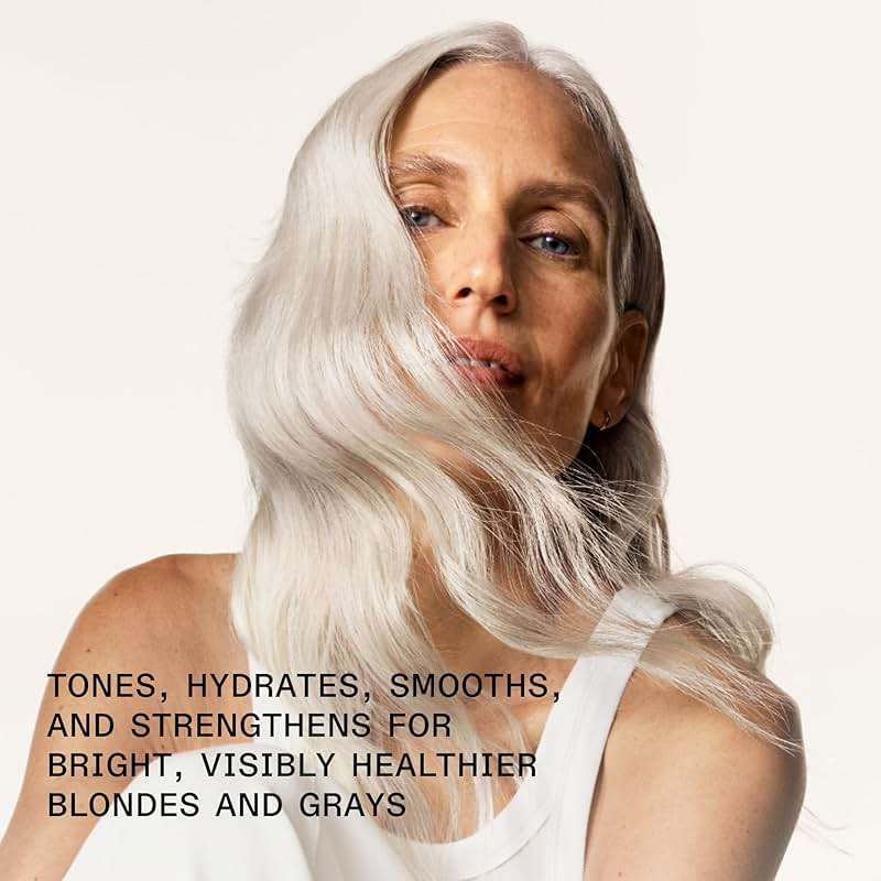 Olaplex Nº.5P Blonde Enhancer Purple Toning Conditioner: Neutralizes Brassiness & Strengthen | Repairs Damages & Hydrates Hair | For Coily, Curly, Straight, and Wavy - Image 3