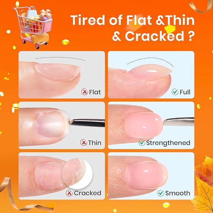 Beetles Builder Gel Set,6 Colors Jelly Clear Pink Nude Building Gel,8 in 1 for Instant Apex Thickening,Strengthening Weak Nails & Extension,Beginners DIY Salon at Home Gifts,UV & LED Lamp Needed - Image 2