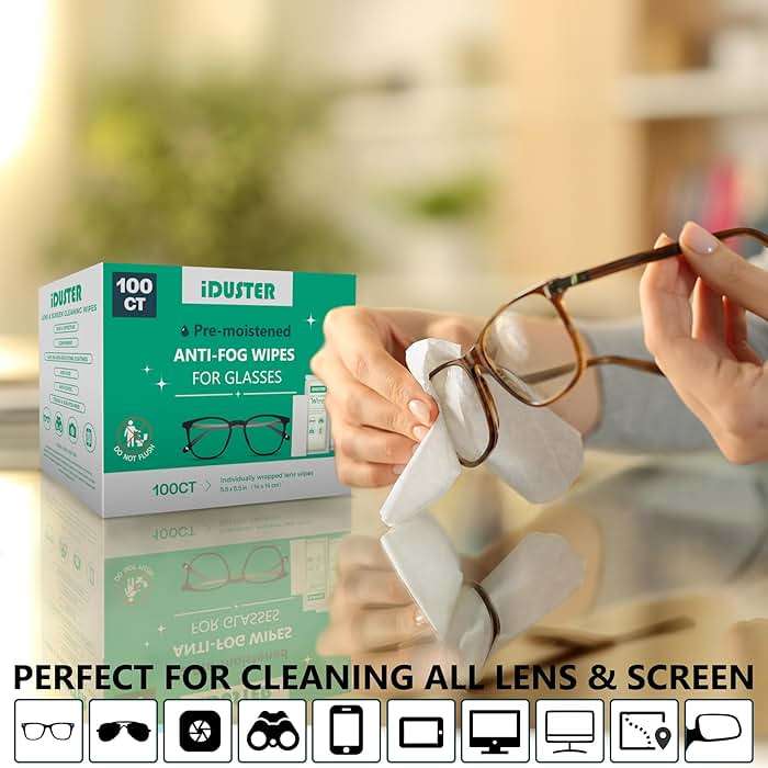 iDuster Screen Cleaner Wipes for Electronic Devices, Mobile Phone Screen Wipe, Electronic Cleaning Wipe Individually Wrapped, Pack of 100 - Image 3