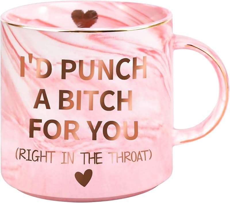 Ulrhpc Mothers Day Mom Gifts for Mom Wife from Daughter Son, Birthday Gifts for Women Her Girlfriend Sisters Friends, 12 OZ Funny Coffee Mug, Valentines Galentines Day Christmas Stocking Stuffers - Image 9
