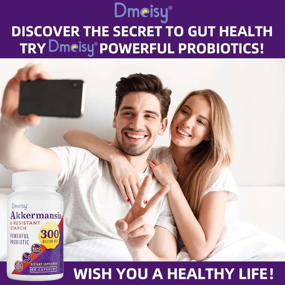 Akkermansia Supplement - 300 Billion AFU Akkermansia Muciniphila, Akkermansia Probiotic for Women & Men, for Boost , Digestive, Gut, Immunity, Enhances Gut Lining Function & Intestinal Walls, 60 Count - Image 8
