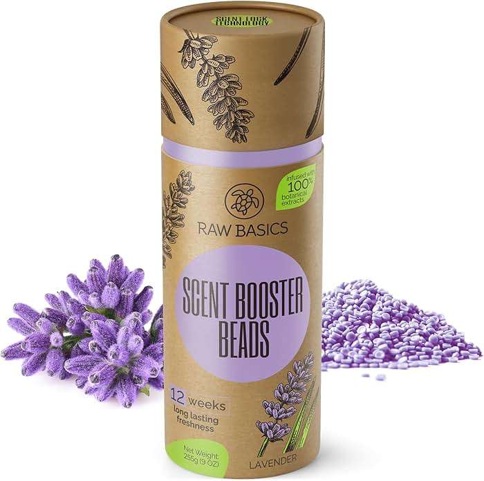 Scent Boosters for Washer, Lavender Aroma - Bulk Laundry Booster Beads and Fabric Smell Deodorizer - In Wash Odor Eliminator Pods for Fresh Scented Clothes - Image 1
