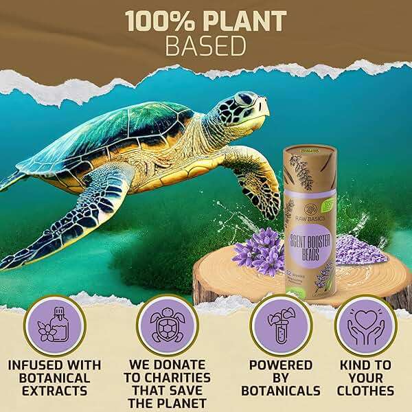 Scent Boosters for Washer, Lavender Aroma - Bulk Laundry Booster Beads and Fabric Smell Deodorizer - In Wash Odor Eliminator Pods for Fresh Scented Clothes - Image 3