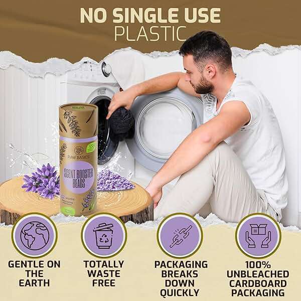 Scent Boosters for Washer, Lavender Aroma - Bulk Laundry Booster Beads and Fabric Smell Deodorizer - In Wash Odor Eliminator Pods for Fresh Scented Clothes - Image 4