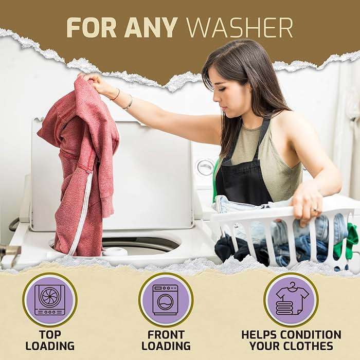Scent Boosters for Washer, Lavender Aroma - Bulk Laundry Booster Beads and Fabric Smell Deodorizer - In Wash Odor Eliminator Pods for Fresh Scented Clothes - Image 5
