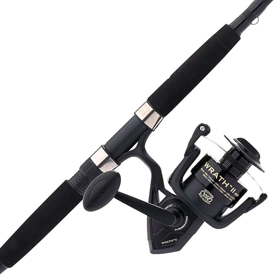 Penn Wrath II Spinning Reel and Fishing Rod Combo - Image 1