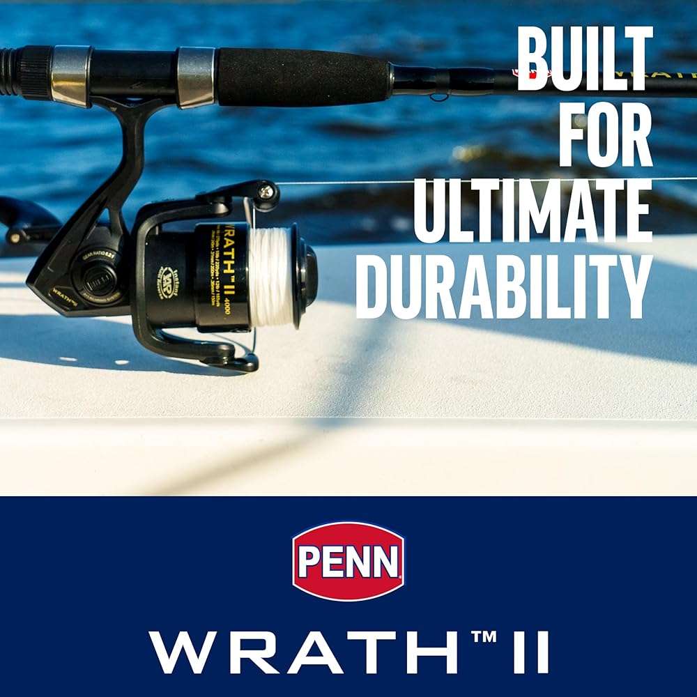 Penn Wrath II Spinning Reel and Fishing Rod Combo - Image 2
