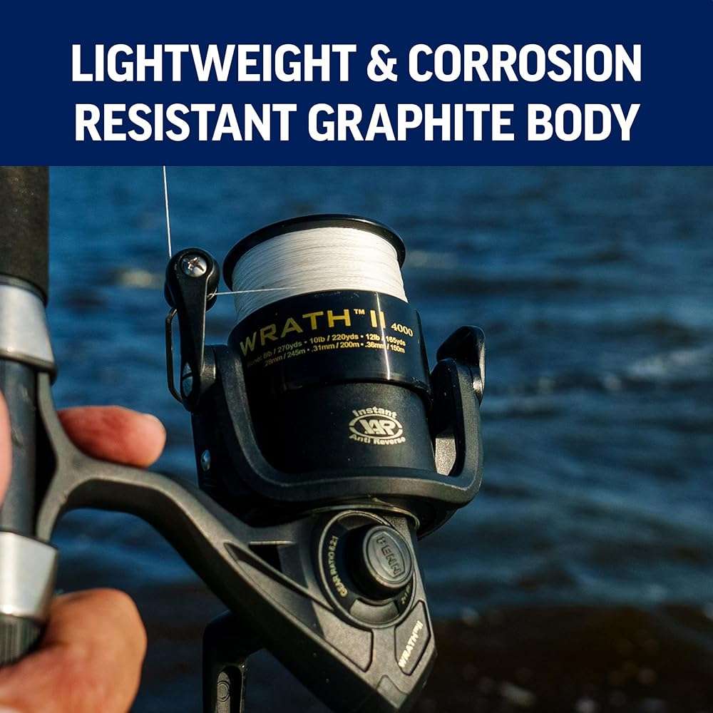 Penn Wrath II Spinning Reel and Fishing Rod Combo - Image 3