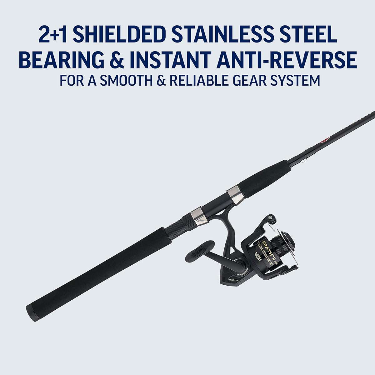 Penn Wrath II Spinning Reel and Fishing Rod Combo - Image 6