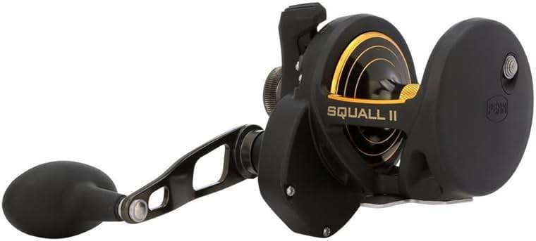 Penn Squall II Level Wind Conventional Fishing Reel - Image 2