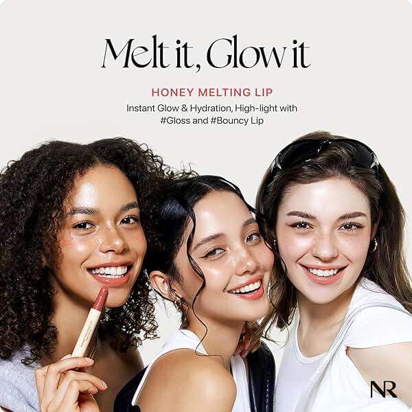 Nature Republic HONEY MELTING LIP (03 BERRY) SOFT LIP STICK, Hydrating Gloss, Moisturizing balms, Sheer tint, Shine & Glowy Finish, korean make up - Image 8