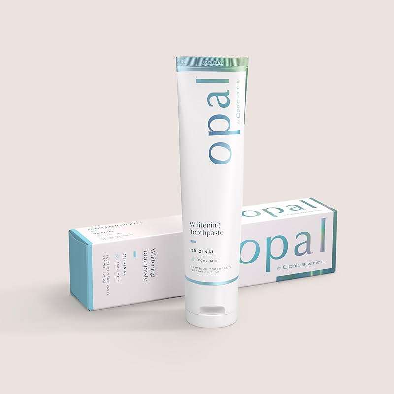 Opalescence Opal Teeth Whitening Toothpaste (Pack of 3) - Cool Mint Original Formula - Oral Care, Gluten-Free - 4.7 Ounce Made by Ultradent -TP-5760-3 - Image 7