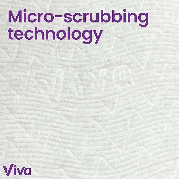 Viva Multi-Surface Cloth Paper Towels, Choose-A-Sheet Size, 3 Double Rolls, 110 Sheets per Roll (Packaging May Vary) - Image 5