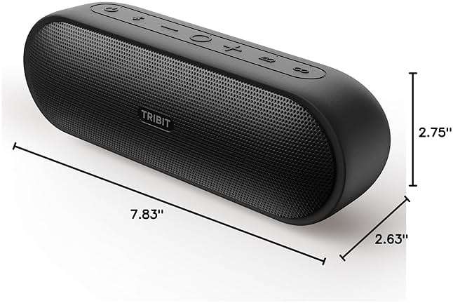 Tribit Portable Bluetooth Speaker XSound Plus 2, Wireless Speaker 30W with XBass, IPX7 Waterproof, 24-Hour Playtime, Stereo Sound, Built-in Mic, Bluetooth 5.3 for Party, Car, Travel - Image 7