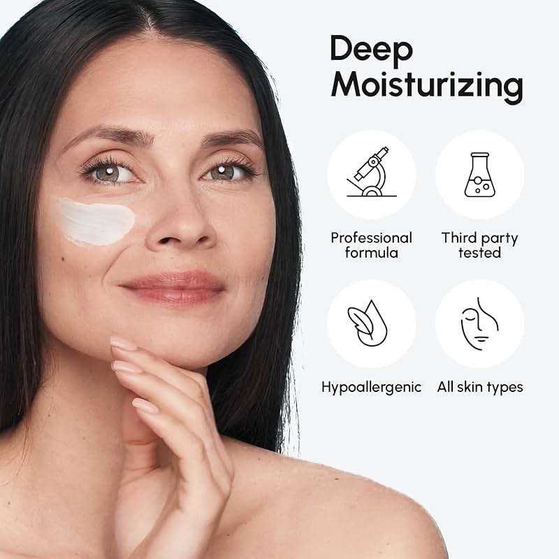 MAREE Face Moisturizer Retinol Cream for Face – Daily Wrinkle Cream for Women – Anti-Aging Face Cream – Facial Moisturizer with Collagen – Crema Hidratante Para la Cara for Skin Tightening - Image 2